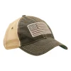 7.62 Design - Cap Tactical US Flag Vintage Trucker Hat schwarz