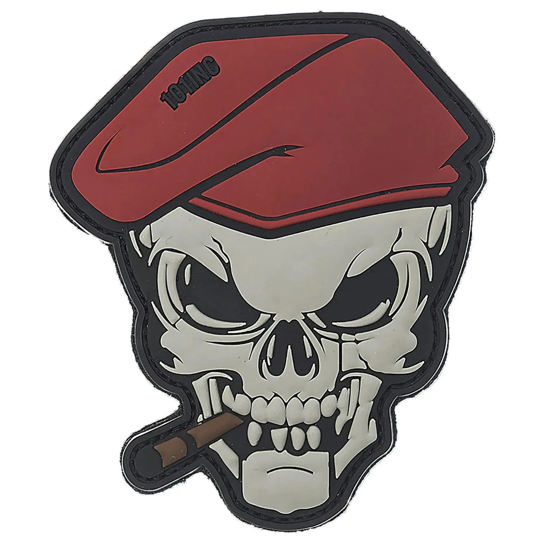 101 INC - 3D Patch Cigar Skull