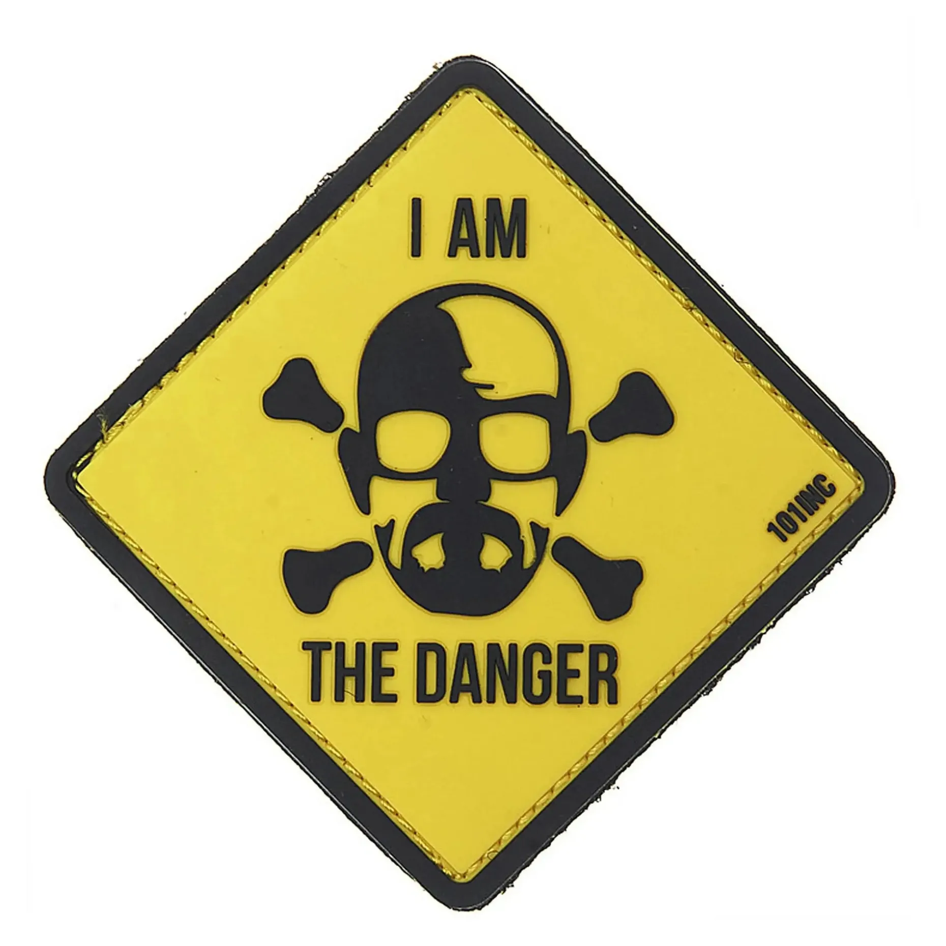 101 INC - 3D Patch I am the danger gelb