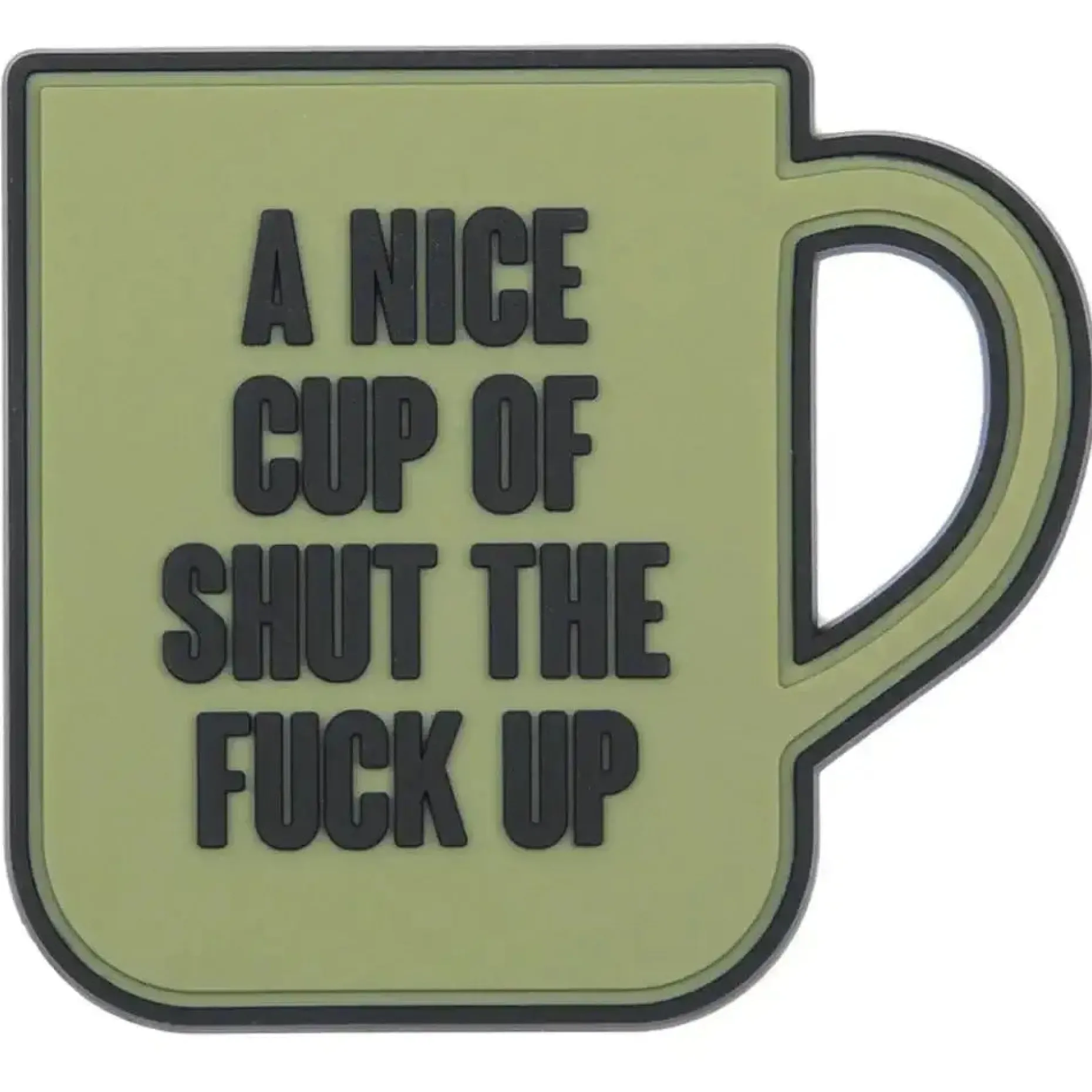 101 INC - 3D Patch PVC A Nice Cup