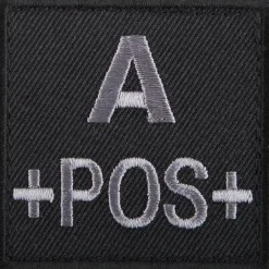 A10 Equipment - Blutgruppenpatch Blutgruppe A pos