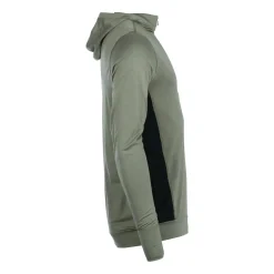 Aclima - Hoodie LightWool ranger green jet black
