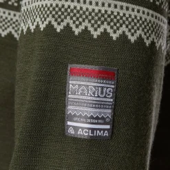 Aclima - Pullover DesignWool Marius Mock Neck Zip nordmarka