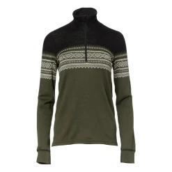 Aclima - Pullover DesignWool Marius Mock Neck Zip nordmarka Frauen