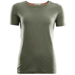 Aclima - T-Shirt LightWool Round Neck ranger green Frauen