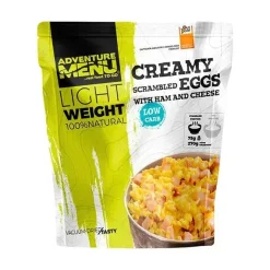 Adventure Menu - Lightweight Cremiges Rührei mit Schinken und Käse