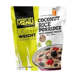 Adventure Menu - Lightweight Reis-Kokosnuss-Brei mit Waldfrüchten