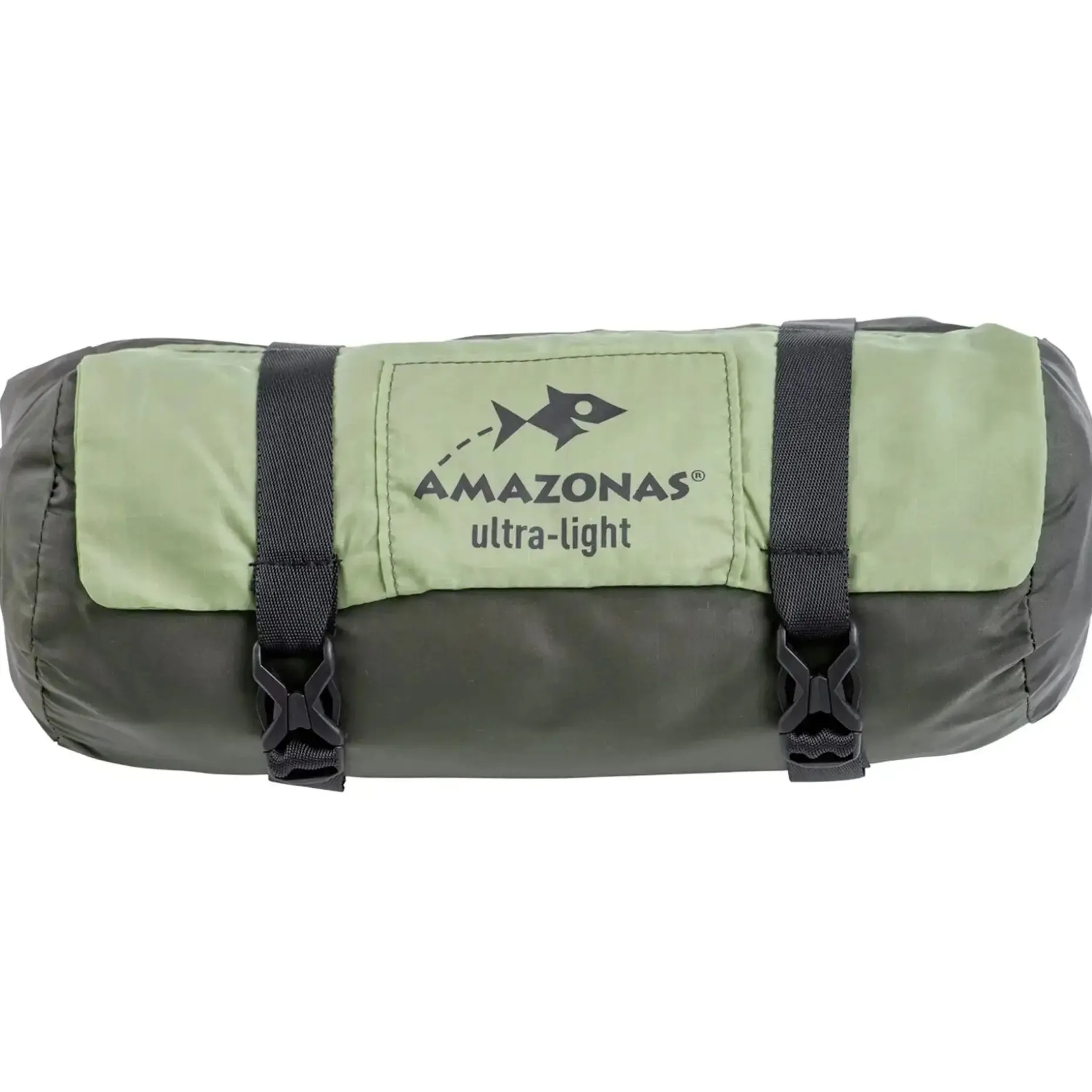 Amazonas - Hängematte Silk Traveller Thermo grün oliv