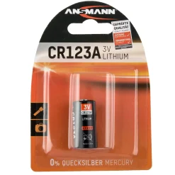 Ansmann - Lithium Foto Batterie CR123A