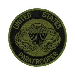 ASMC - Abzeichen Springer Textil US Paratrooper oliv