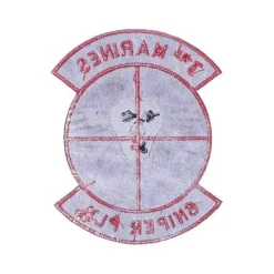 ASMC - Abzeichen US Textil 3rd Marines Sniper Plt.