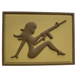 ASMC - 3D Patch Girl with Rifle