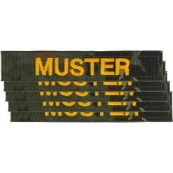 ASMC - Namensbänder 5er Set Flecktarn