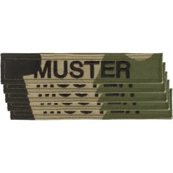 ASMC - Namensbänder 5er Set CCE gestickt auf Textil