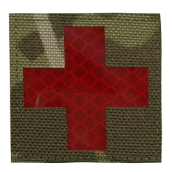 ASMC - Patch Cross Medic reflektierend