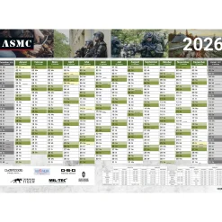 ASMC - Wandkalender A1 2026