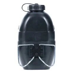 BCB - Wasserflasche mit Becher schwarz