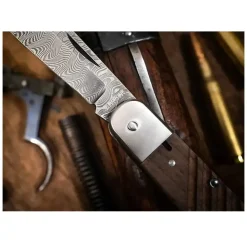 Böker - Taschenmesser 98k Damast braun