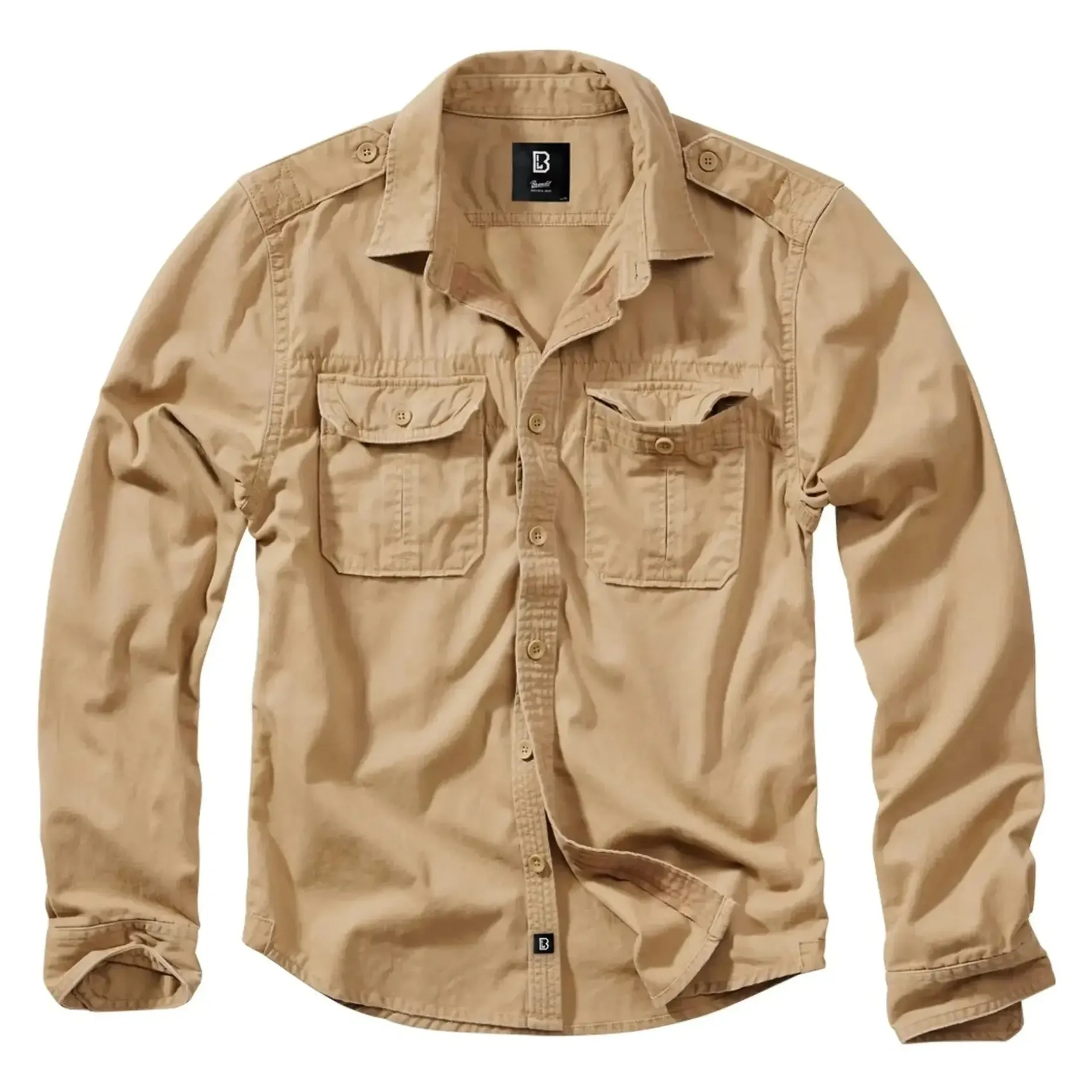 Brandit - Hemd Vintage Shirt Longsleeve