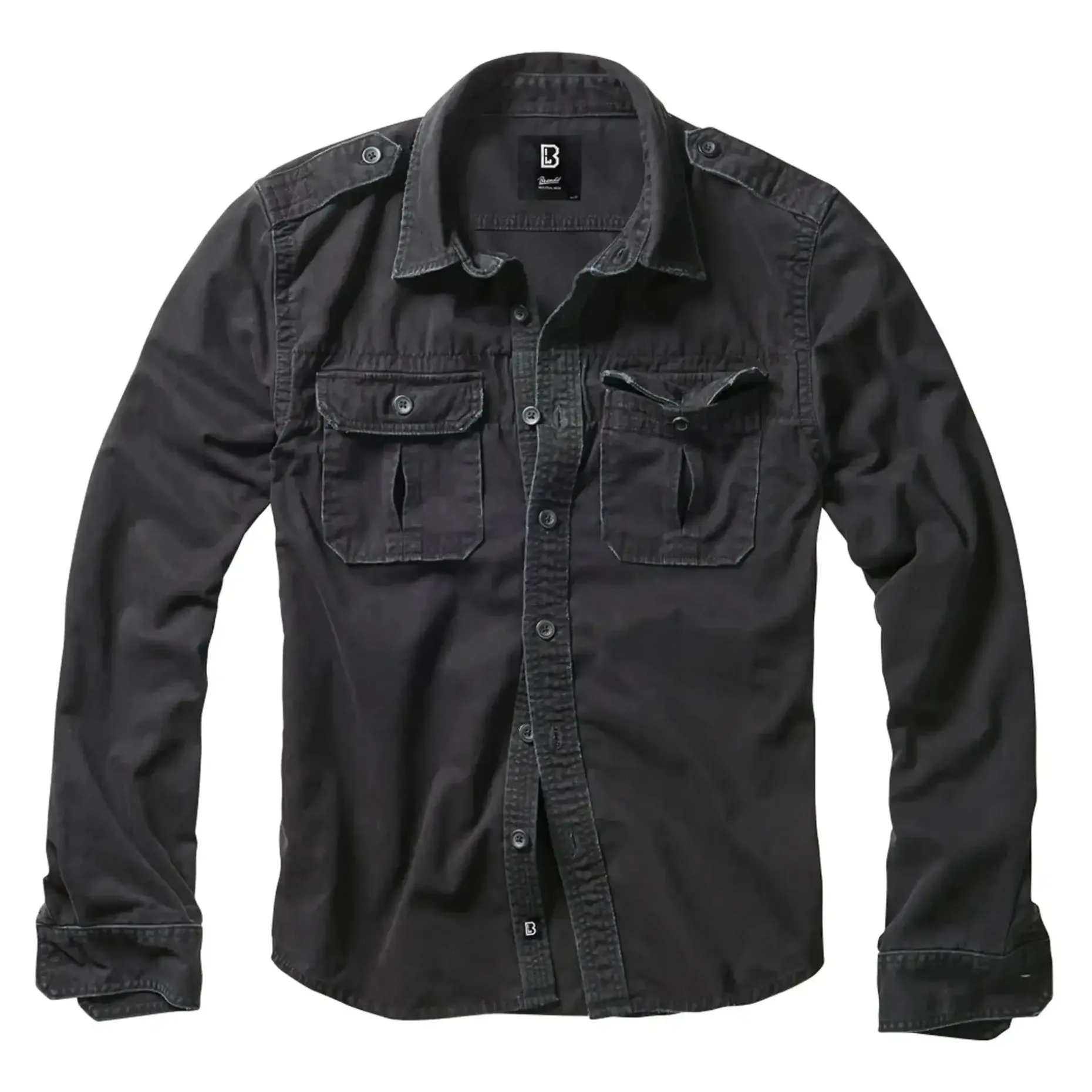 Brandit - Hemd Vintage Shirt Longsleeve