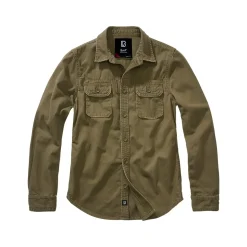 Brandit - Hemd Vintageshirt Longsleeve Frauen