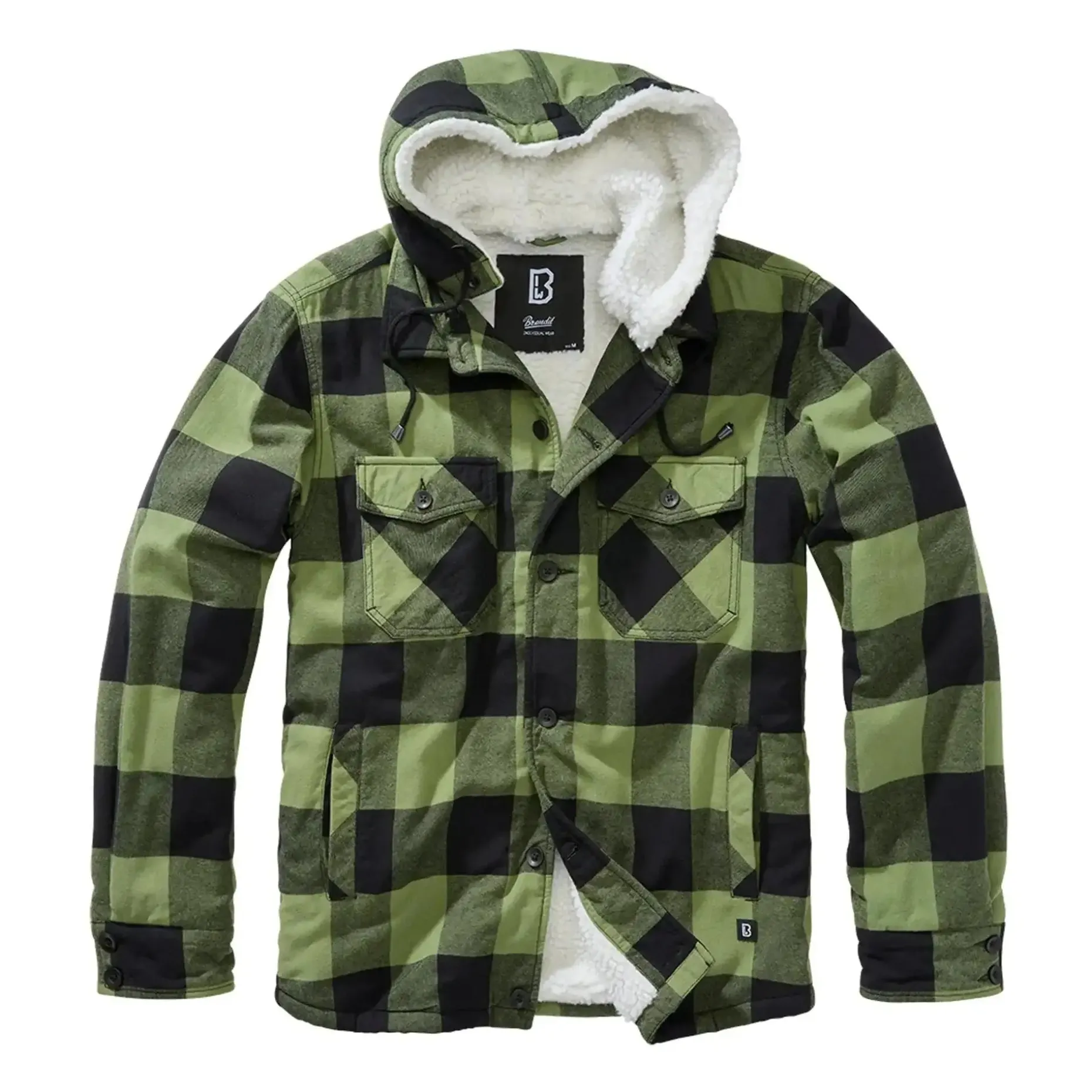 Brandit - Jacke Lumberjacket Hooded