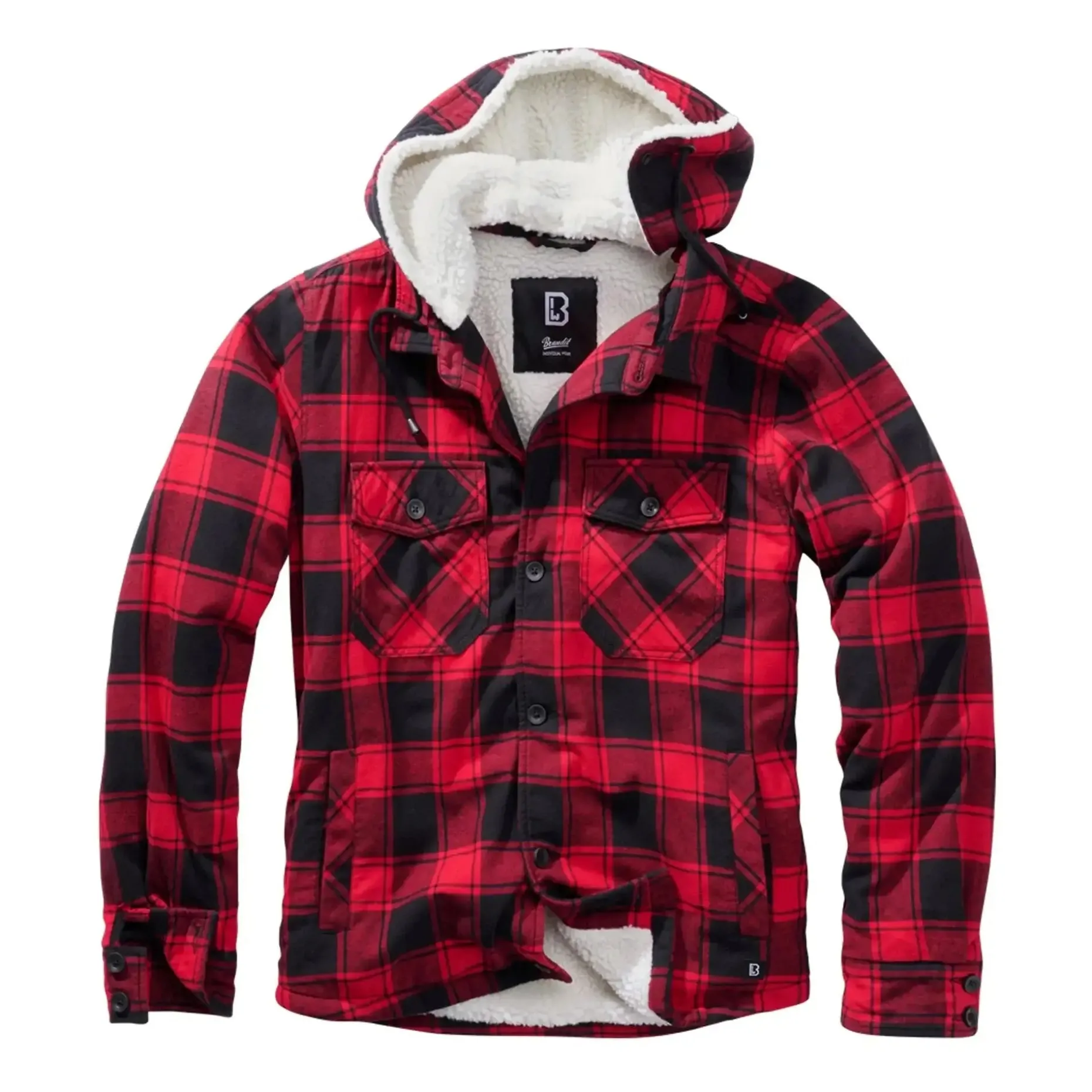 Brandit - Jacke Lumberjacket Hooded
