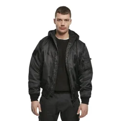 Brandit - Jacke MA1 Sweat Hooded Jacket