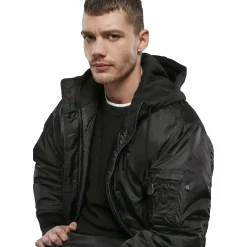 Brandit - Jacke MA1 Sweat Hooded Jacket