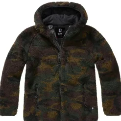 Brandit - Jacke Teddyfleecejacket Hood Frauen