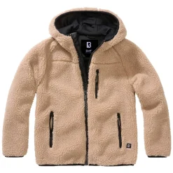 Brandit - Kinder Jacke Kids Teddyfleece Jacke Hooded