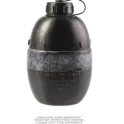 British Army - Britische Feldflasche Kunststoff schwarz gebraucht