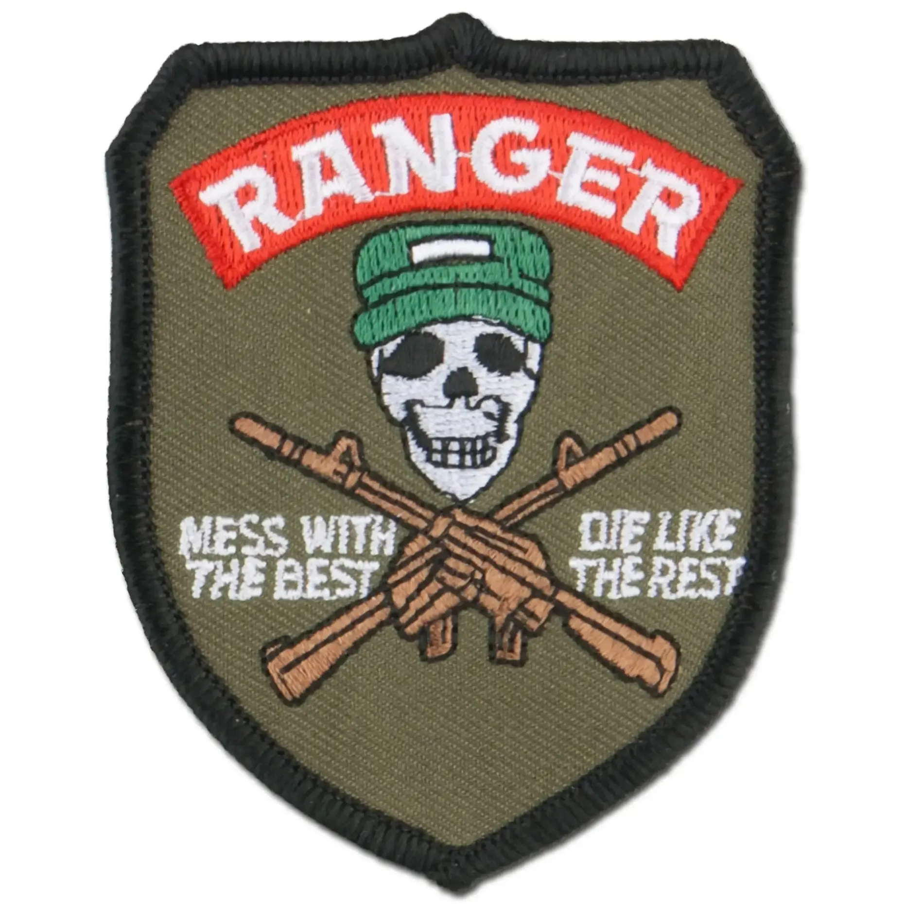 Bundeswehr Original - Abzeichen US Textil Ranger mess with ...
