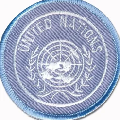 Bundeswehr Original - Abzeichen Bw Barett UNO Textil