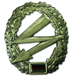 Bundeswehr Original - Abzeichen BW Barett Fernmeldetruppe