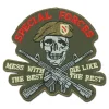 Bundeswehr Original - Abzeichen US Special Forces Skull-Rifles