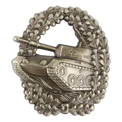 Bundeswehr Original - BW Barettabzeichen Panzertruppe ohne Flagge