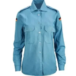 Bundeswehr Original - BW Marine Bordhemd gebraucht Frauen