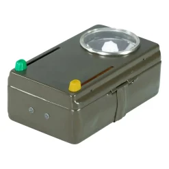 Bundeswehr Original - BW Taschenlampe zweifarbig oliv gebraucht