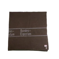 Bundeswehr Original - BW Wolldecke oliv/braun gebraucht