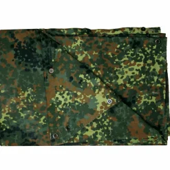Bundeswehr Original - BW Zeltbahn flecktarn gebraucht