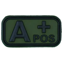 Bundeswehr Original - 3D Blutgruppenpatch
