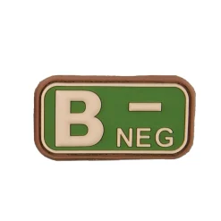 Bundeswehr Original - 3D Blutgruppenpatch
