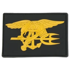 Bundeswehr Original - 3D-Patch Seals schwarz gelb