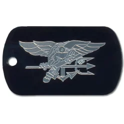 Bundeswehr Original - Erkennungsmarke mit Gravur