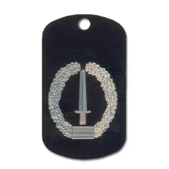 Bundeswehr Original - Erkennungsmarke mit Gravur