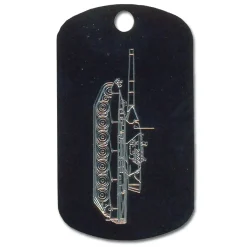 Bundeswehr Original - Erkennungsmarke mit Gravur