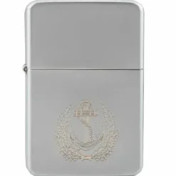 Bundeswehr Original - Feuerzeug Z-Plus Gas mit Gravur Marine Kranz