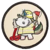 Café Viereck - Patch Feuerwehr Einhorn