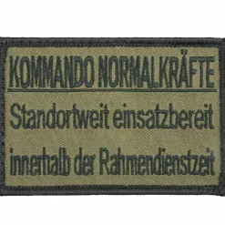 Café Viereck - Patch Kommando Normalkräfte